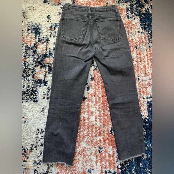 Topshop MOTO High Rise Straight Leg Jeans - Picture 2 of 3